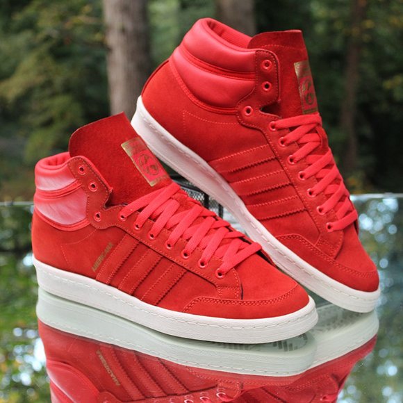 Adidas Americana Hi 88 Red Suede Men’s Size 9.5 main image 5
